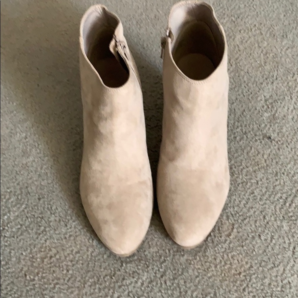 Tan boots